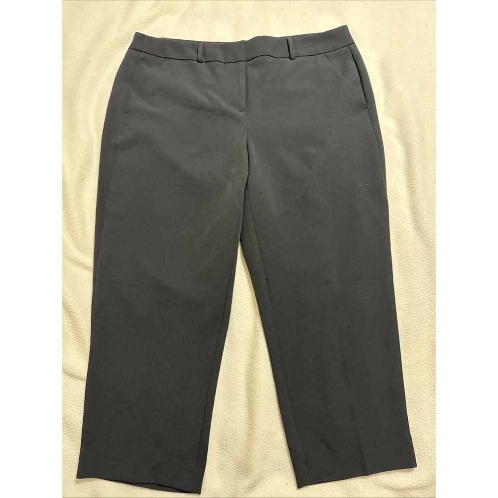Apt 9 Torie Women’s Dress Pants Size 14 Black Straight Leg Work